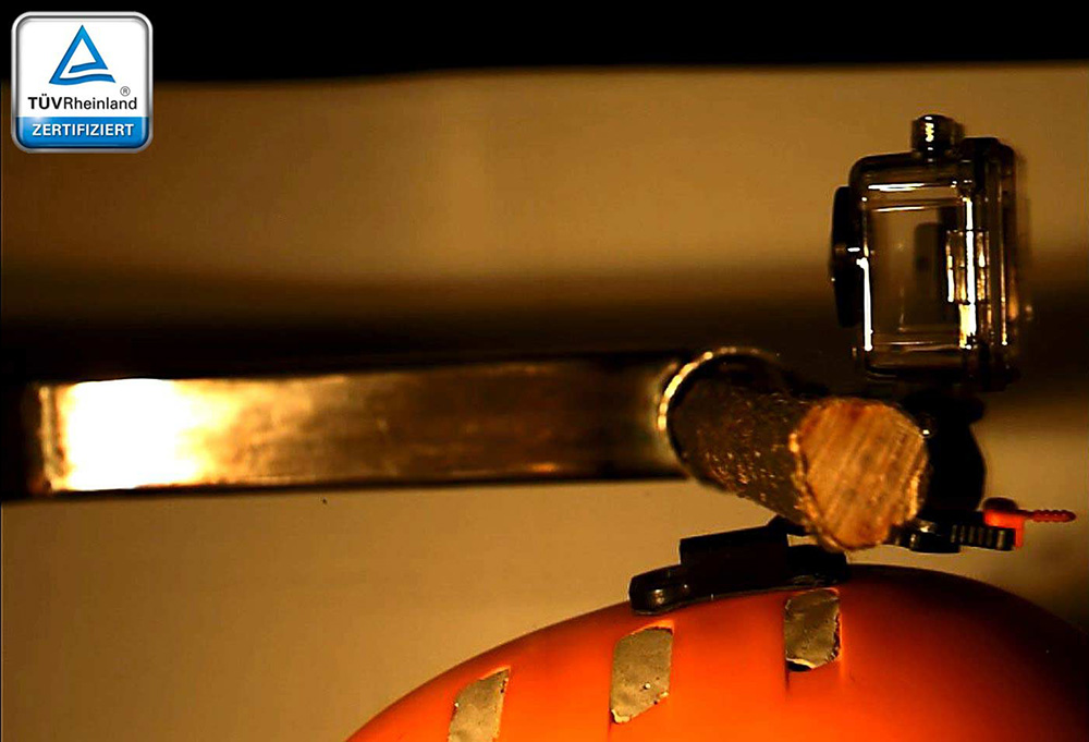 TÜV examination iSHOXS AdhesivePads curved